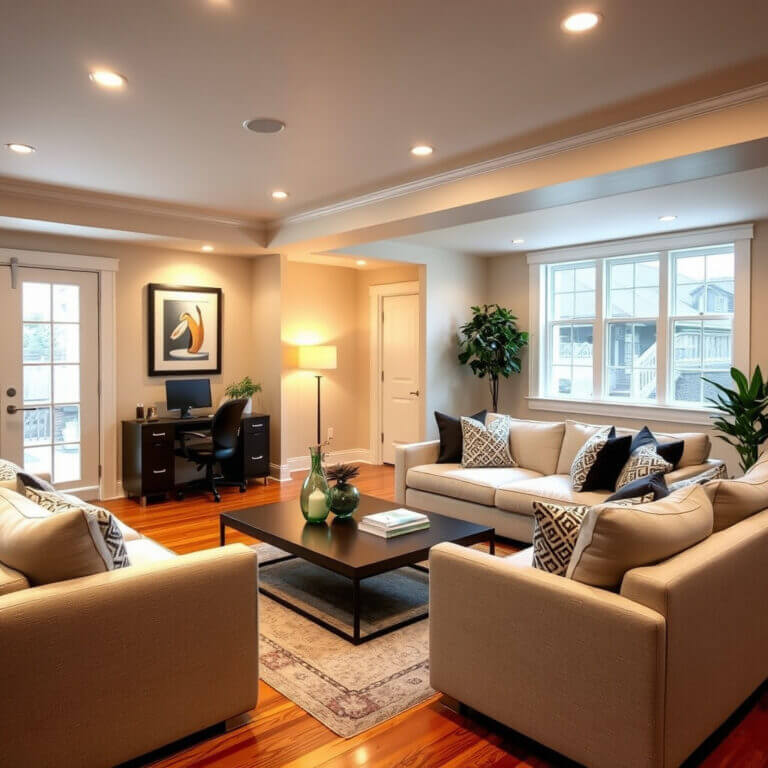 Transform Your Space with Basement Finishing Contractors near Boston MA